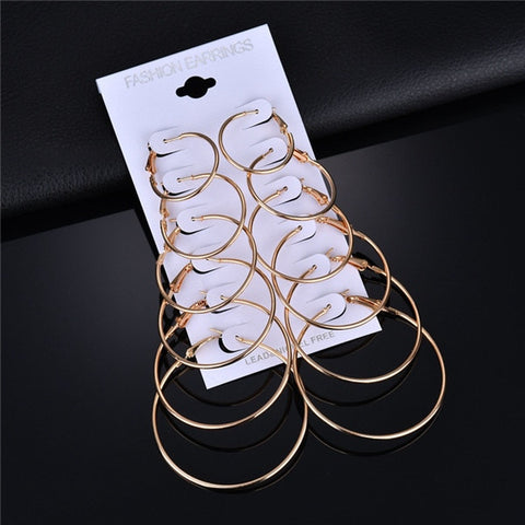 Modyle 2019 New Fashion 12 pairs/set White Simulated Pearl Stud Earrings For Women Jewelry Accessories