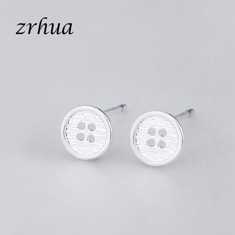 2019 Newest 925 Silver Needle Women's Jewelry Fashion Cute Chic Stud Earrings for School Girls Kids Lady Birthday Accessories