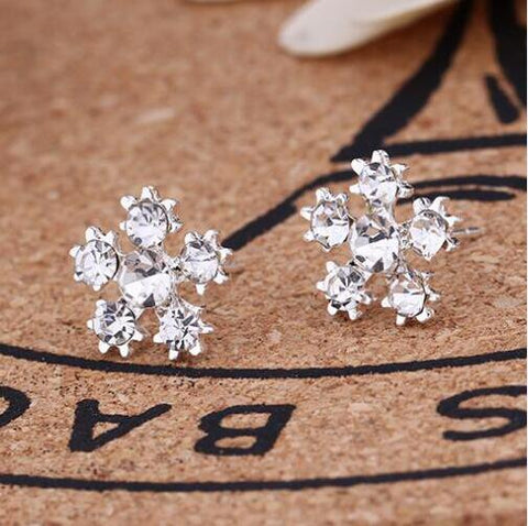 Earrings For Women Pearl Cute Fashion Girls Animal Jewelry Trend Rabbit Flower Heart Silver Fruit Cherry Butterfly Classic